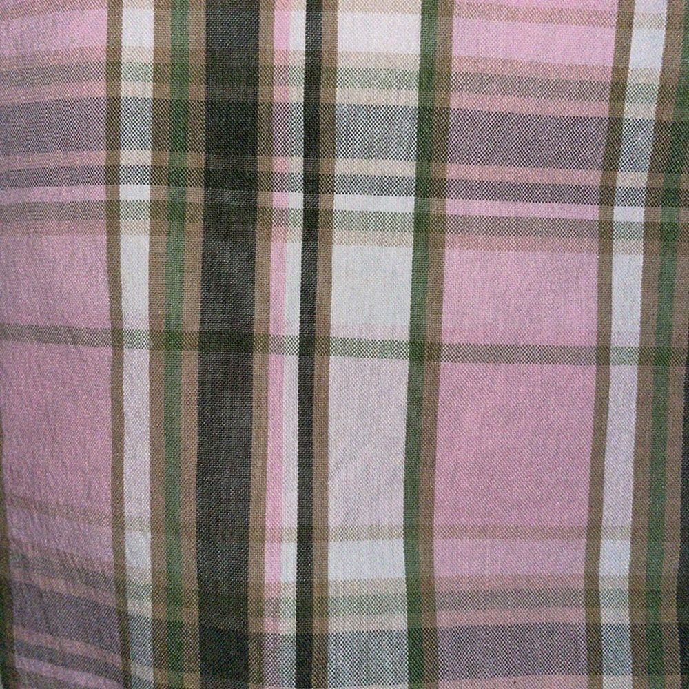 Anne Klein Sport active leisure longer shorts girly plaid - Picture 2 of 5